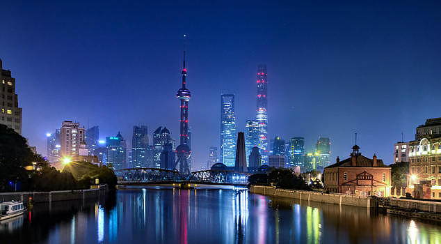上海陆家嘴建筑群图片素材免费下载