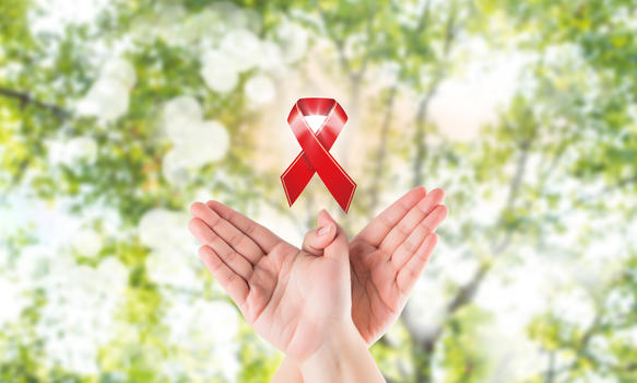 预防艾滋病红丝带图片素材免费下载