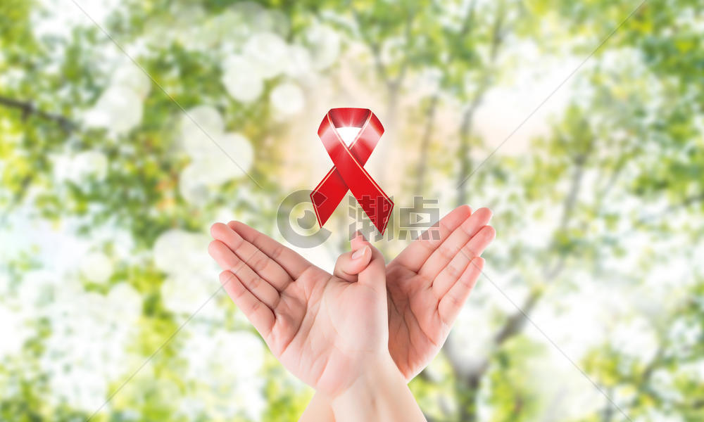 预防艾滋病红丝带图片素材免费下载