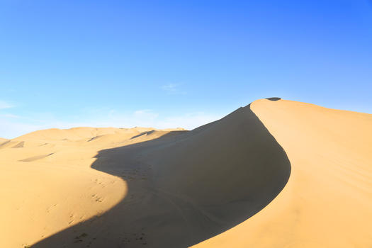 敦煌鸣沙山沙漠沙丘图片素材免费下载