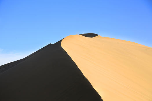 敦煌鸣沙山沙漠沙丘图片素材免费下载
