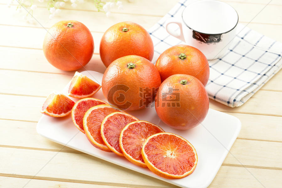 切片的血橙图片素材免费下载