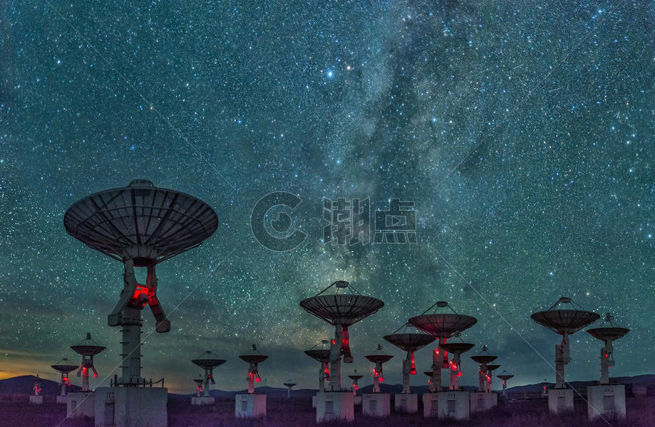天文观测站的星空图片素材免费下载