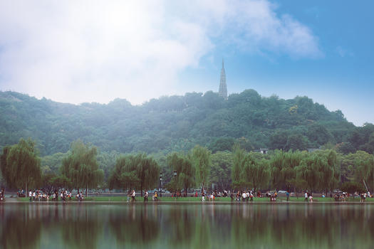 杭州西湖一景图片素材免费下载