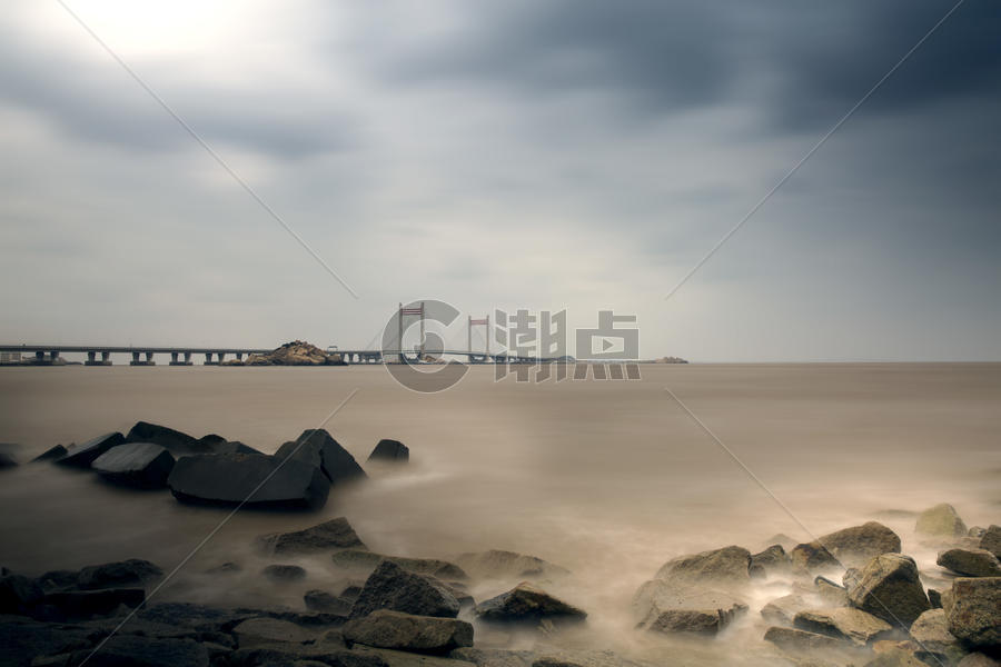 上海洋山港风光图片素材免费下载