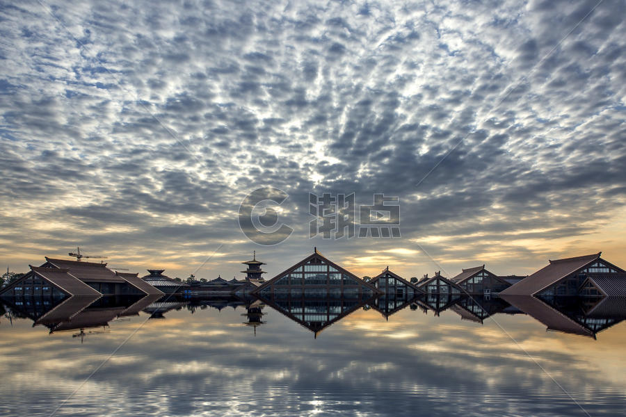 上海松江广富林公园图片素材免费下载