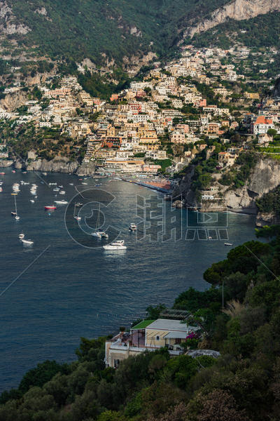 意大利地中海沿岸美丽的风光图片素材免费下载