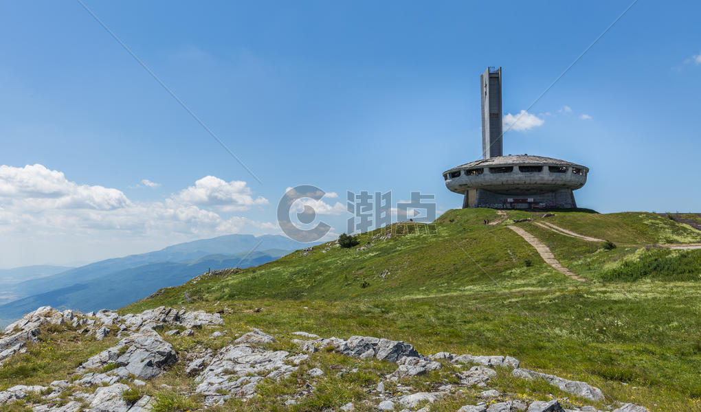 欧洲保加利亚飞碟纪念碑图片素材免费下载