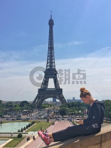 法国巴黎艾菲尔铁塔图片素材免费下载