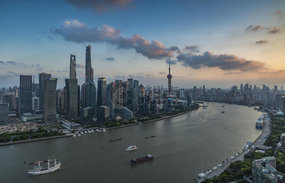 上海北外滩城市建筑风光图片素材免费下载