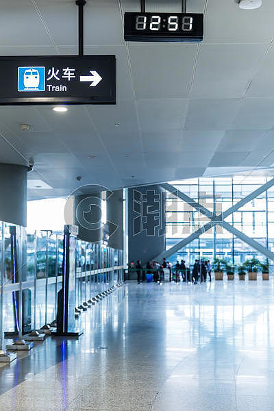 上海机场指示牌图片素材免费下载