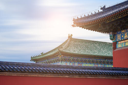 北京天坛古建筑景点图片素材免费下载