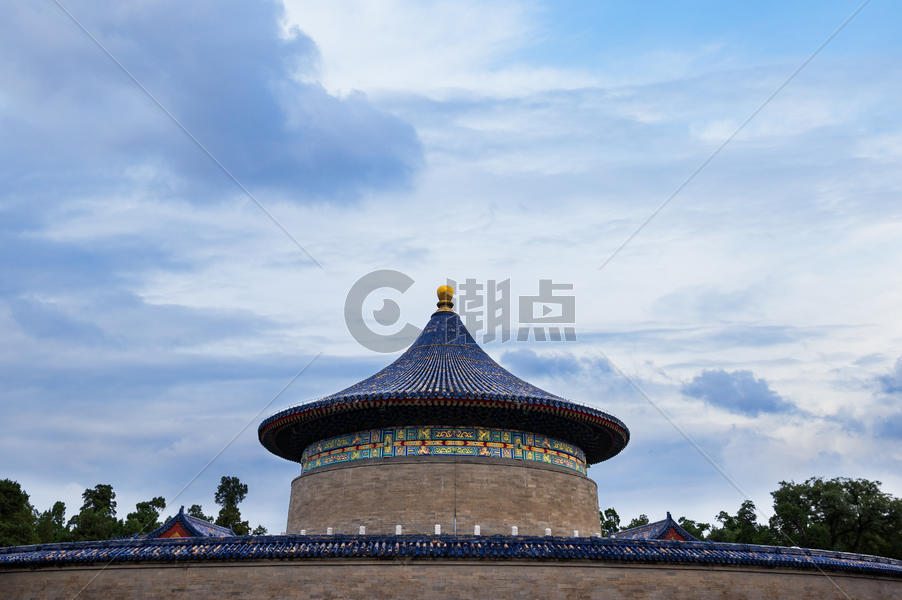 北京天坛公园古建筑图片素材免费下载