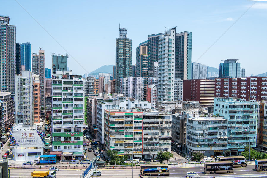 香港城市景色图片素材免费下载