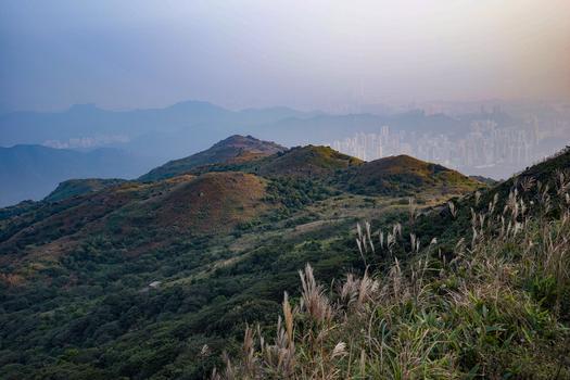 香港山景图片素材免费下载
