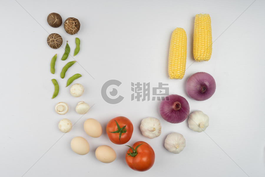 蔬菜食材摆放素材图片素材免费下载