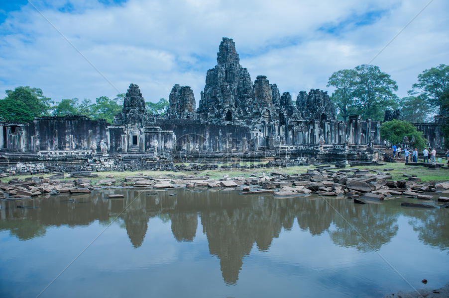柬埔寨吴哥窟遗址图片素材免费下载