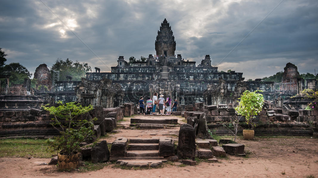 柬埔寨寺庙遗址群图片素材免费下载
