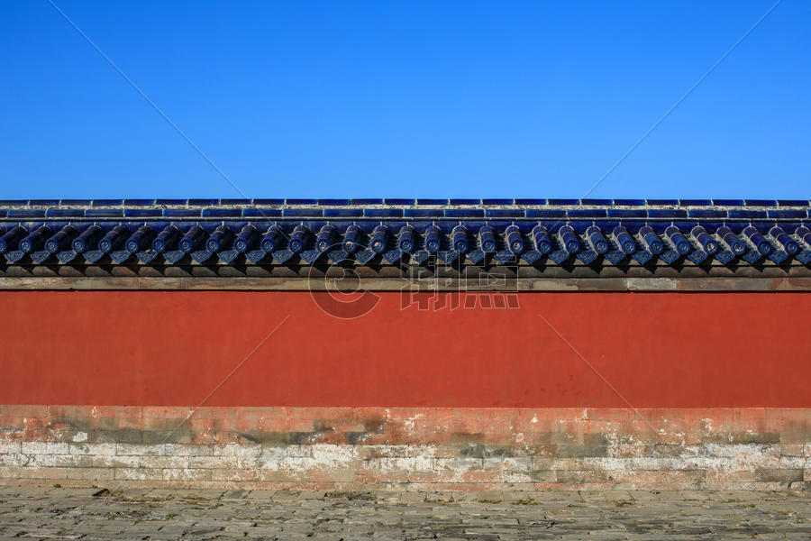 北京古建筑宫墙图片素材免费下载