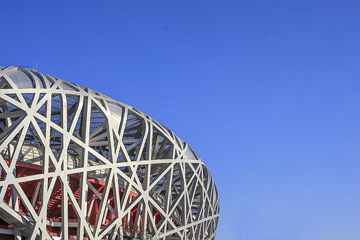 北京标志景点鸟巢图片素材免费下载
