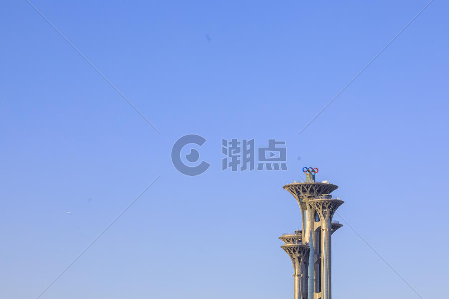 北京奥林匹克公园五环建筑图片素材免费下载