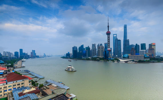 上海外滩城市风光图片素材免费下载