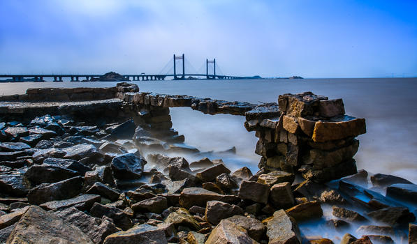 上海洋山港东海大桥图片素材免费下载