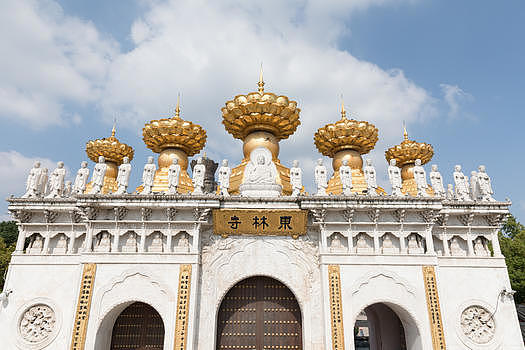 上海东林寺旅游景区图片素材免费下载