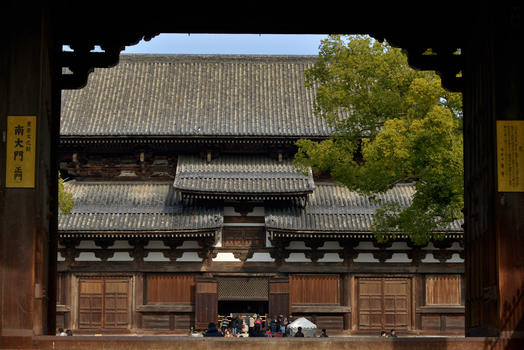 日本京都千年古寺庙图片素材免费下载