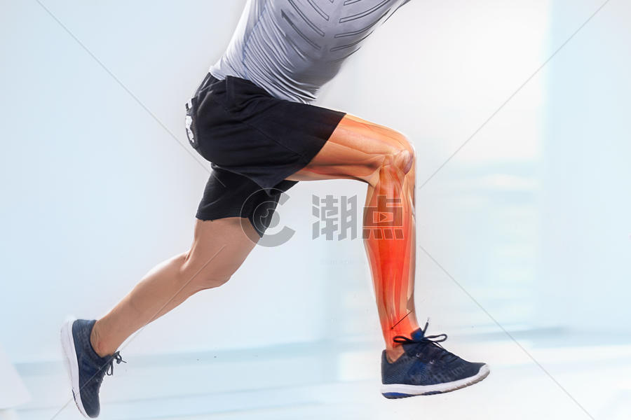 腿部关节疼痛医疗图片素材免费下载