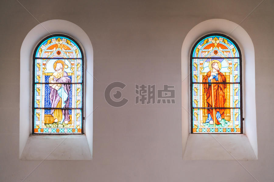 青岛天主教堂图片素材免费下载