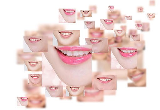健康牙齿笑容图片素材免费下载