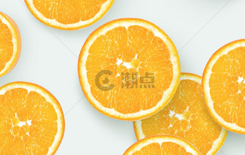 切片橙子图片素材免费下载