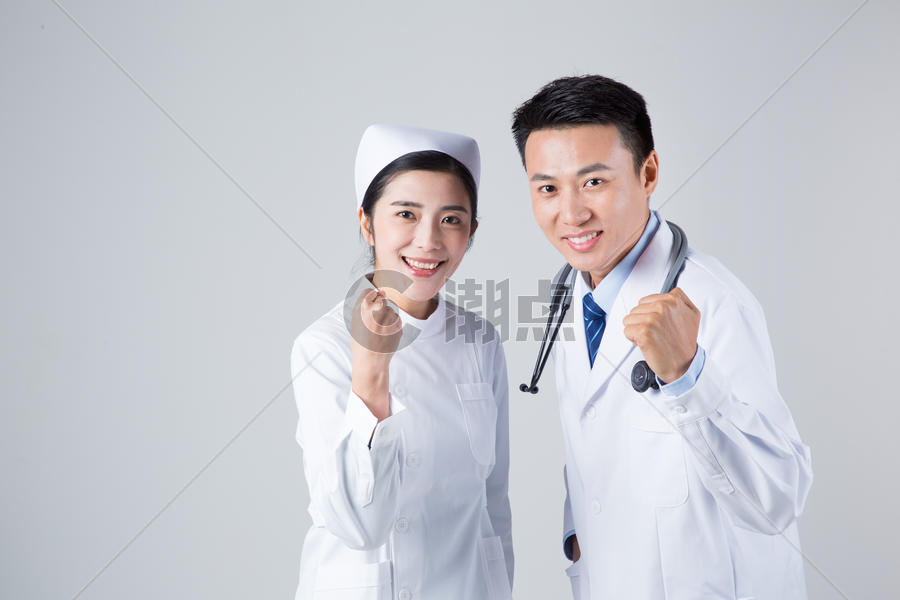 医生与护士形象照图片素材免费下载