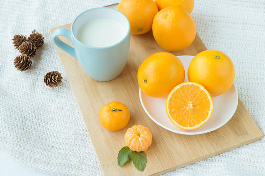 新鲜美味阳光橙子图片素材免费下载