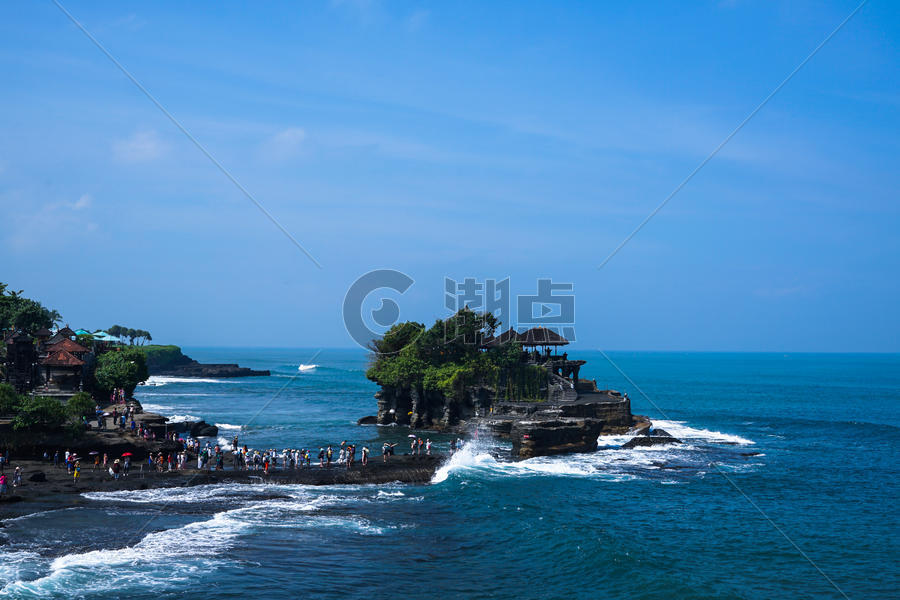 巴厘岛海神庙图片素材免费下载