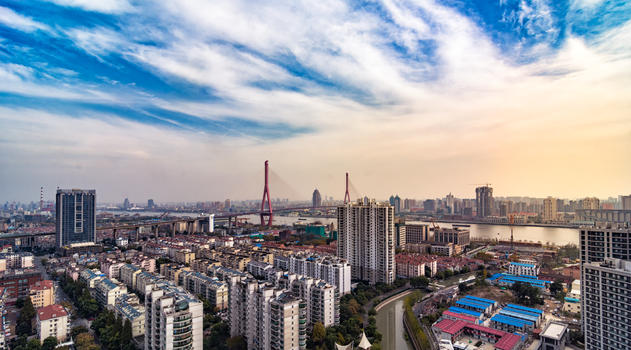 上海杨浦大桥图片素材免费下载