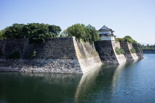 日本关西大阪城图片素材免费下载
