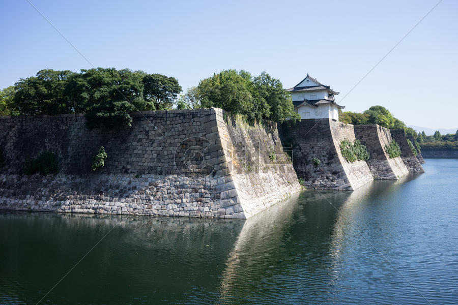 日本关西大阪城图片素材免费下载
