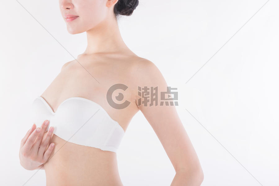 美容形体胸部图片素材免费下载