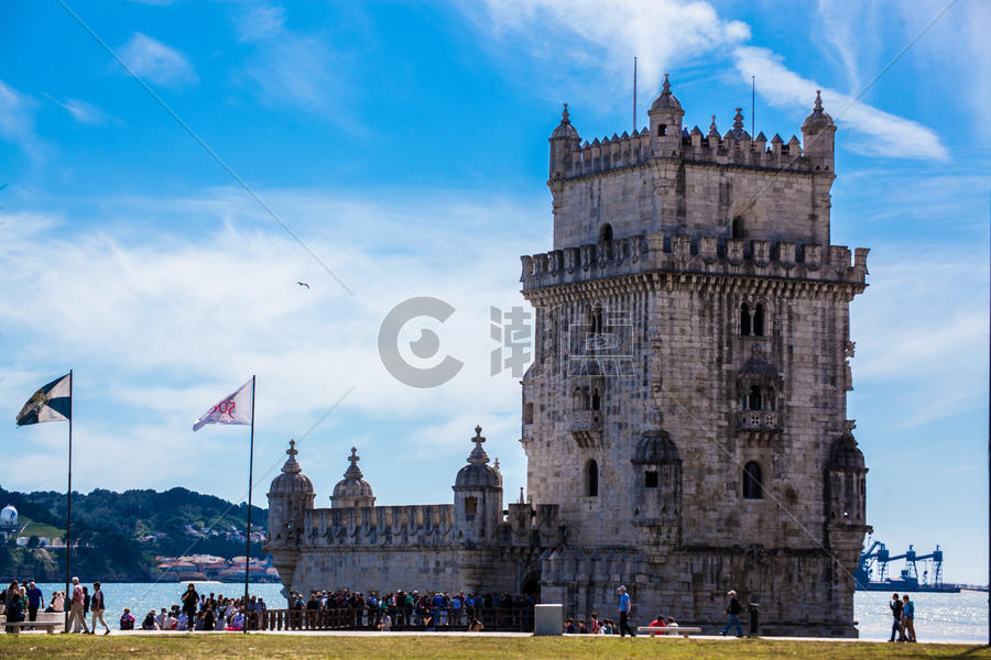 葡萄牙里斯本贝伦塔图片素材免费下载