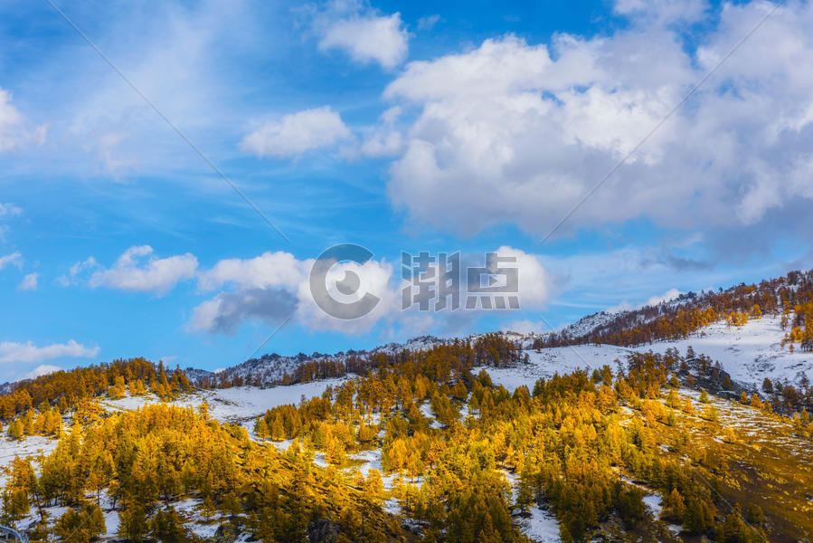 北疆雪山美景图片素材免费下载