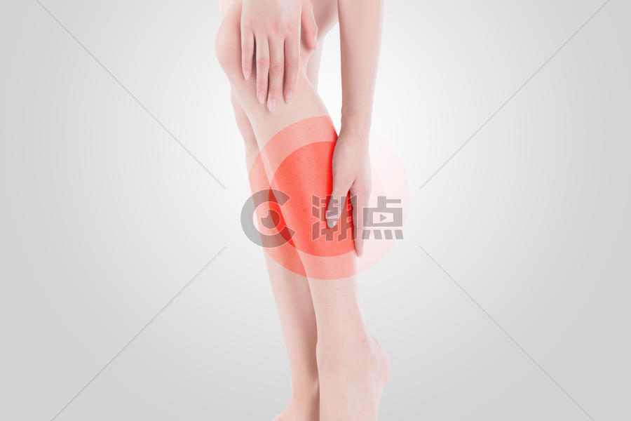小腿关节疼痛图片素材免费下载