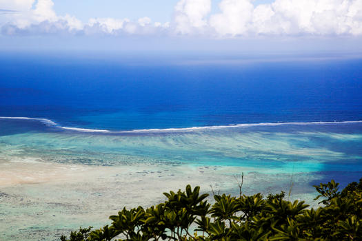 毛里求斯海岸线图片素材免费下载