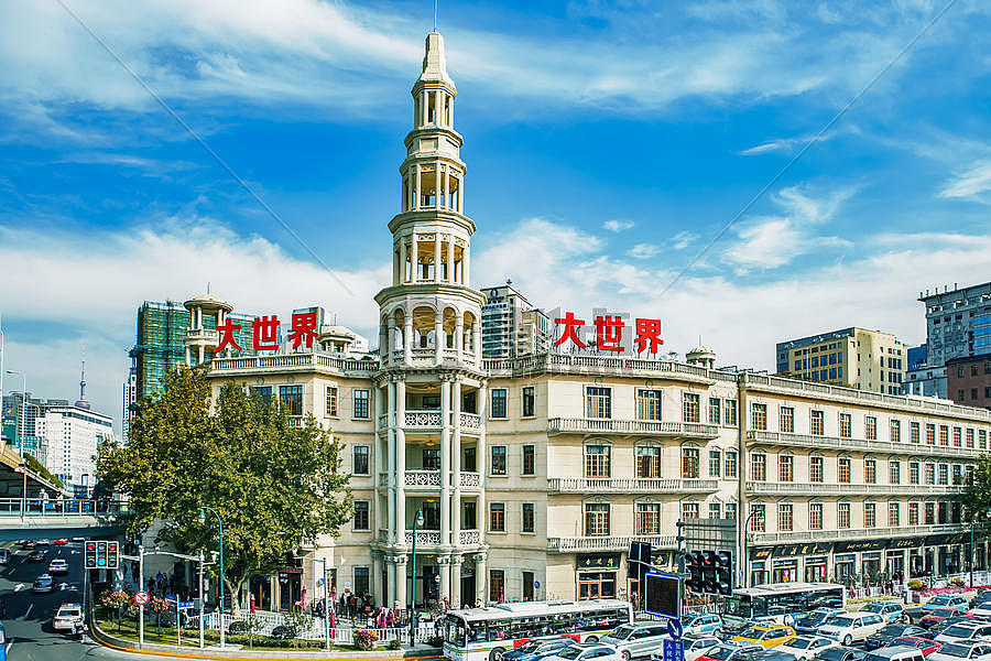 上海大世界图片素材免费下载