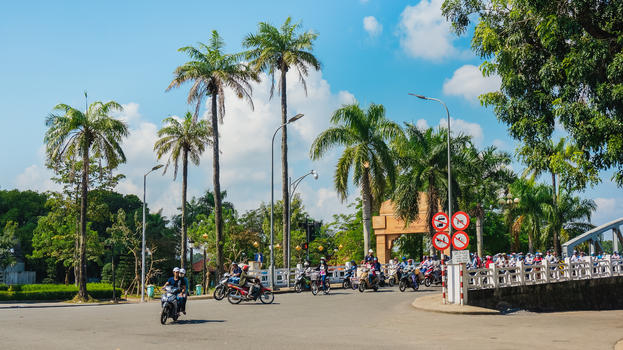 越南顺化街景图片素材免费下载