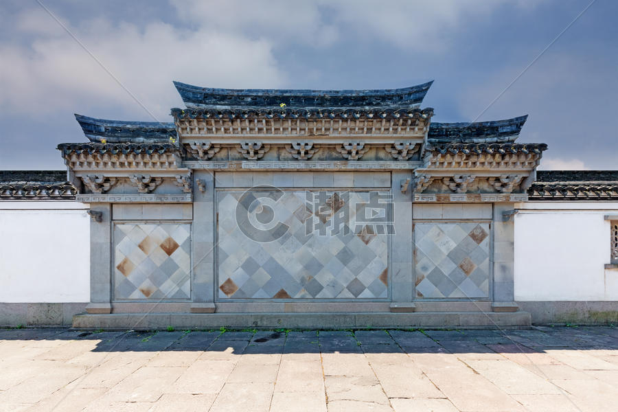 中式建筑墙体素材图片素材免费下载