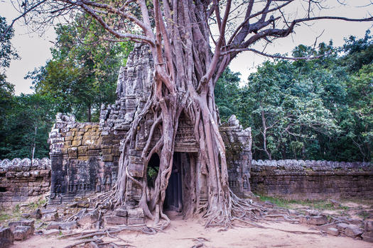 柬埔寨塔逊寺图片素材免费下载