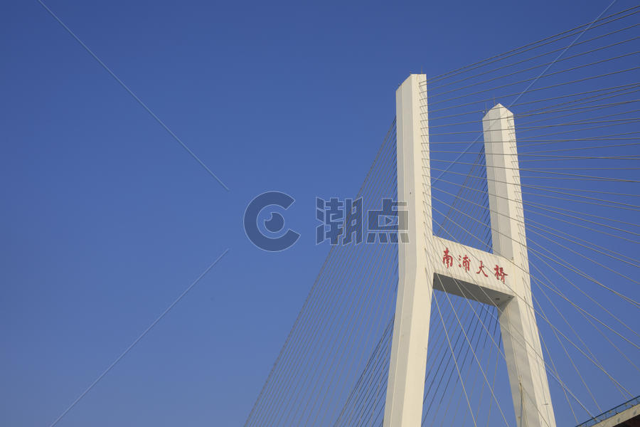 上海景点南浦大桥图片素材免费下载