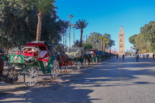 摩洛哥德吉马广场图片素材免费下载